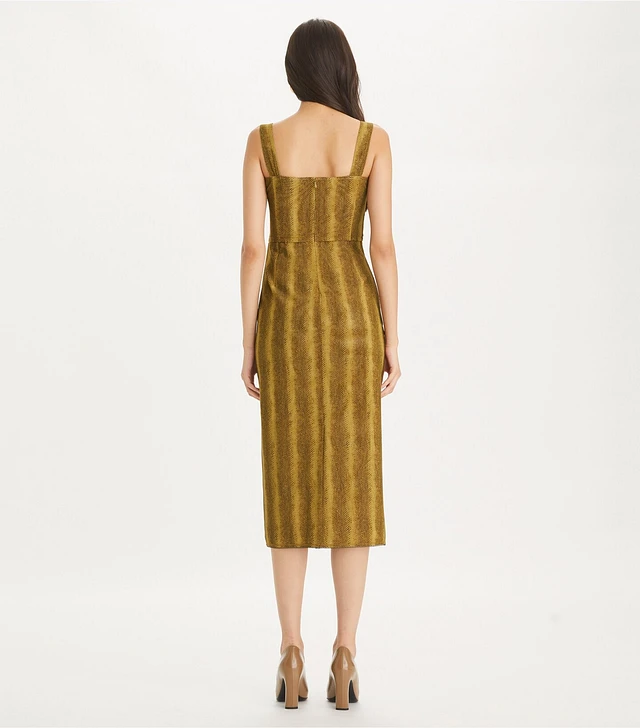 Tory Burch Off-Shoulder Mesh Dress | The Summit