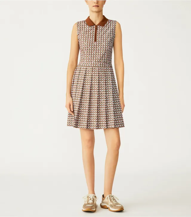 Tory Sport Printed Performance Pleated Golf Dress The Summit