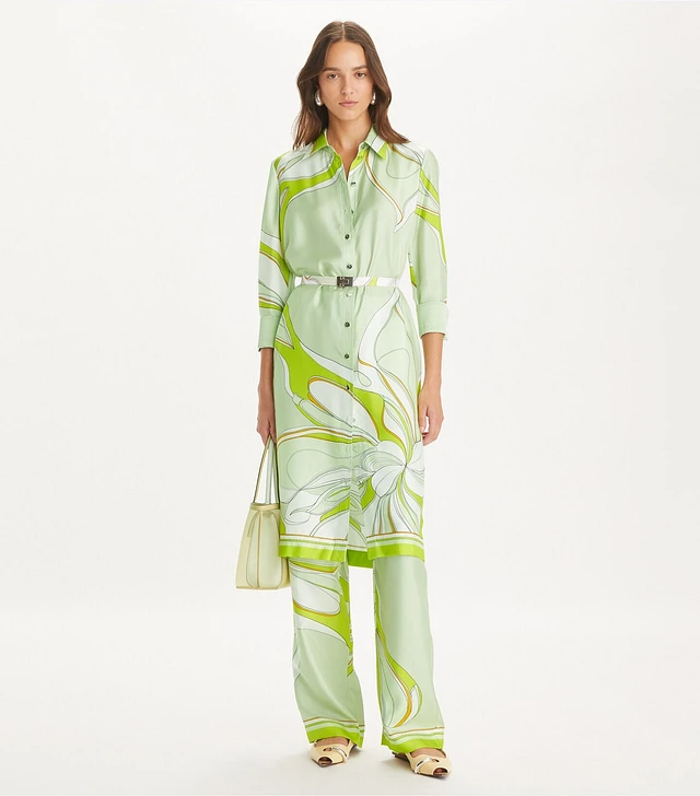 新作セール トリーバーチ PRINTED T-SHIRT DRESS Printed Mesh T-Shirt Dress: Women's Designer Dresses | Tory