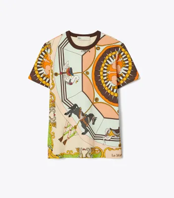 Tory Burch Cat Printed T-Shirt | The Summit