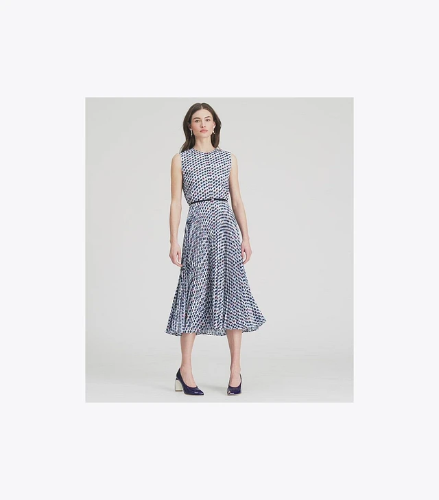 Tory Burch Printed Twill Dress | The Summit