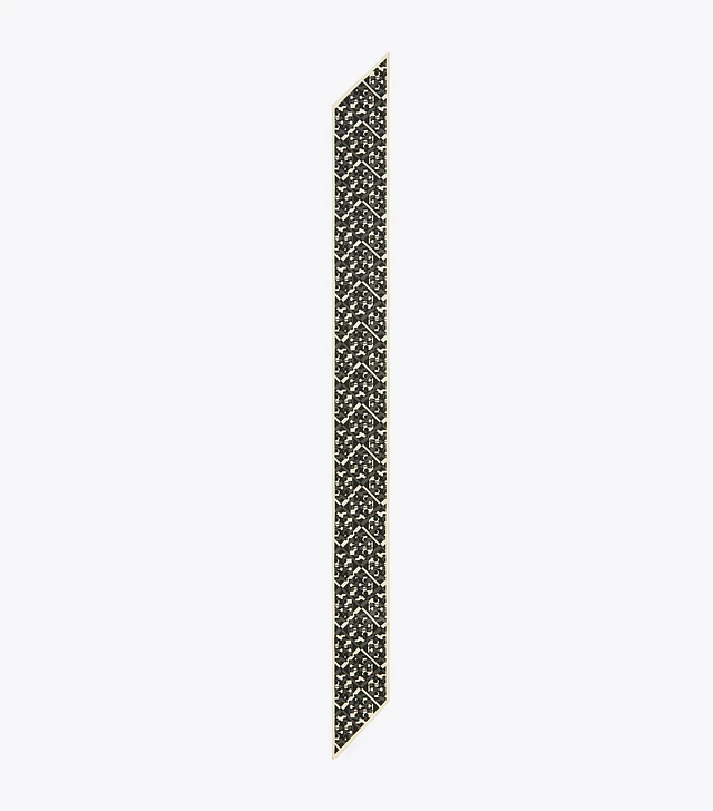 Tory Burch Prismatic T Monogram Silk Ribbon Tie | The Summit