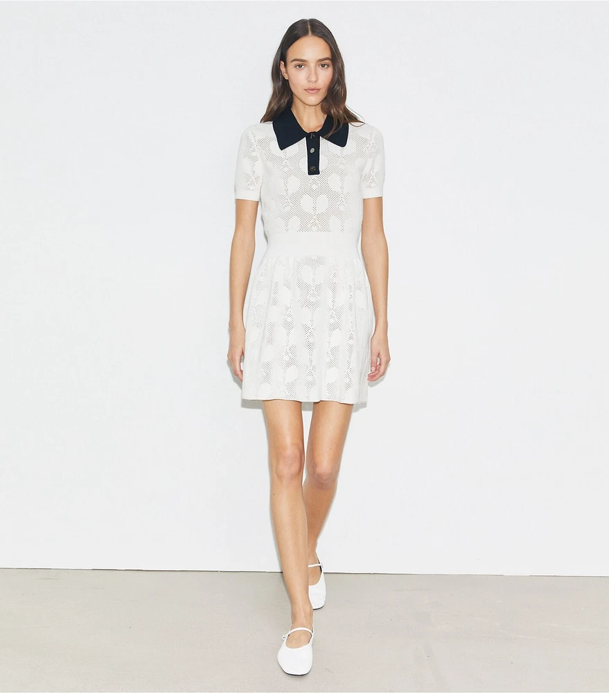 Tory Sport Racquet Mesh Dress | The Summit