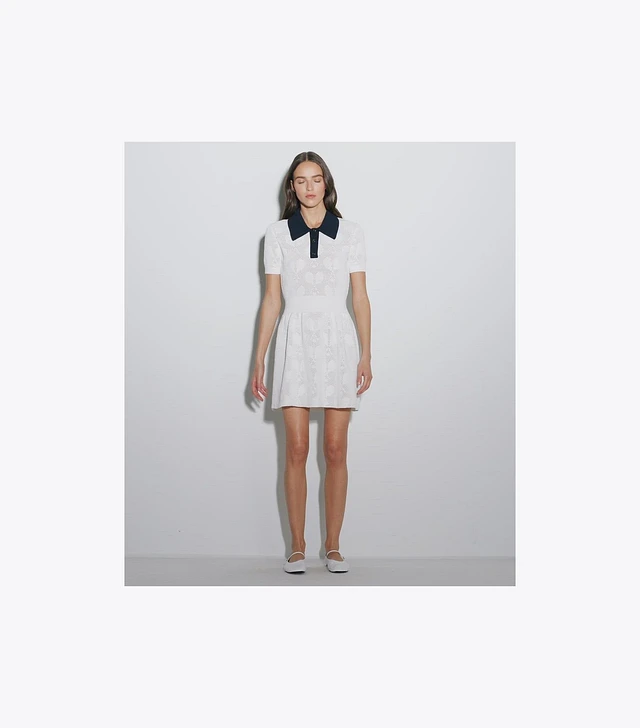 Tory Burch★RACQUET MESH DRESS Tory Sport Racquet Mesh Dress | The Summit