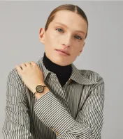 Tory burch bangle watch discount set