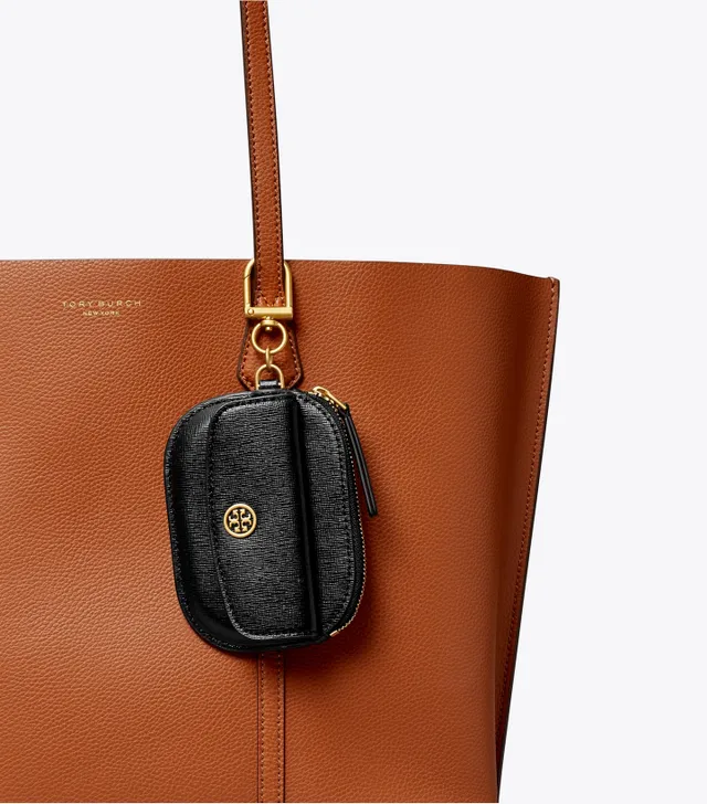 Tory Burch Robinson Card Case Key Ring | The Summit