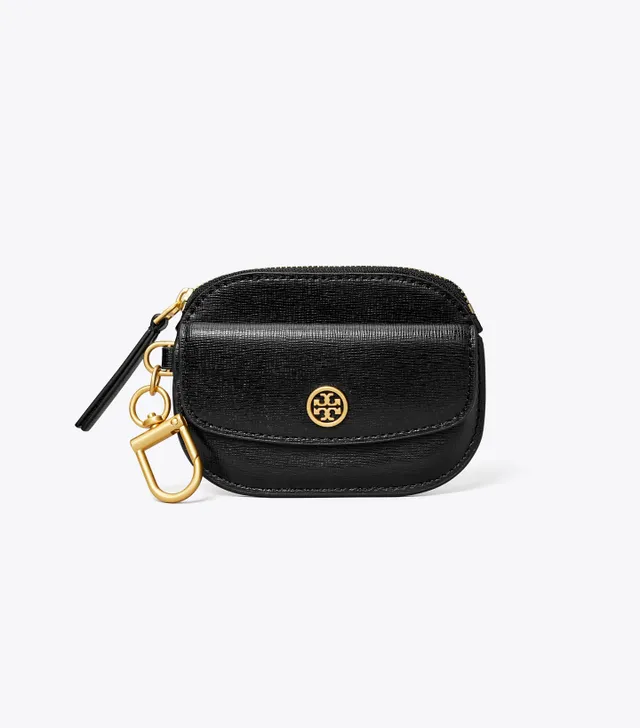 Tory Burch Robinson Card Case Key Ring | The Summit