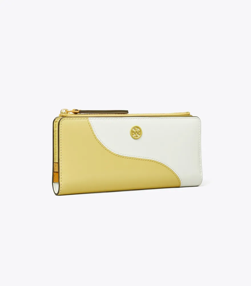 Tory burch robinson top medium wallet