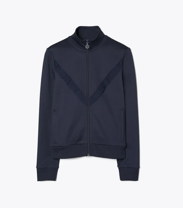 Tory burch classic track jacket sale