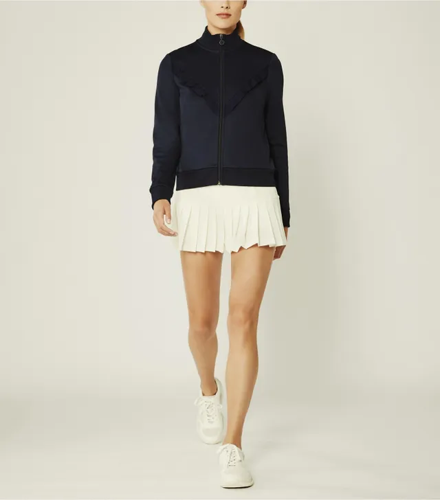 Tory Sport Ruffle Track Jacket | The Summit