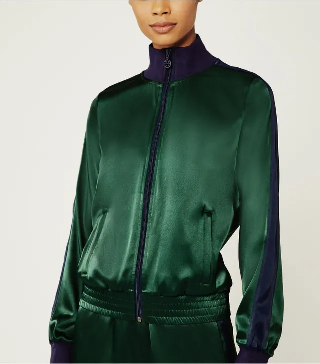 Tory burch classic track jacket hot sale