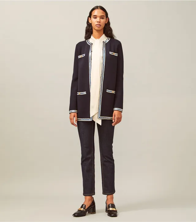 ジャケット Tory Burch 'Kendra Chain' Blazer Tory Burch Sequin Trim Kendra Coat | The Summit