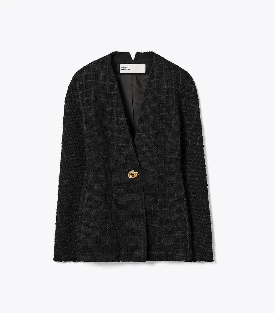 スリムツイードジャケット★Tory Burch★SLIM TWEED JACKET★ Tory Burch Slim Tweed Jacket | The Summit