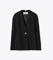 ジャケット Tory Burch Black Tweed Blazer Tory Burch Tweed Evening Jacket | eBay