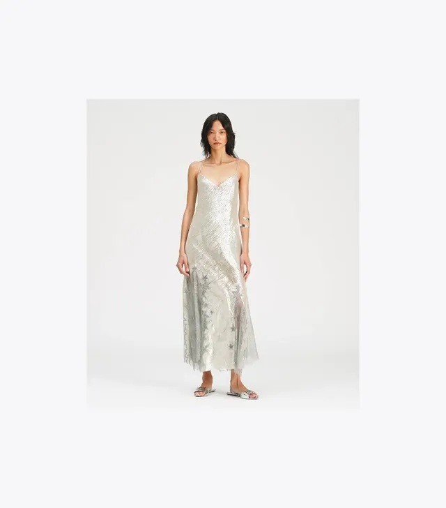 Tory burch mesh deals star dress