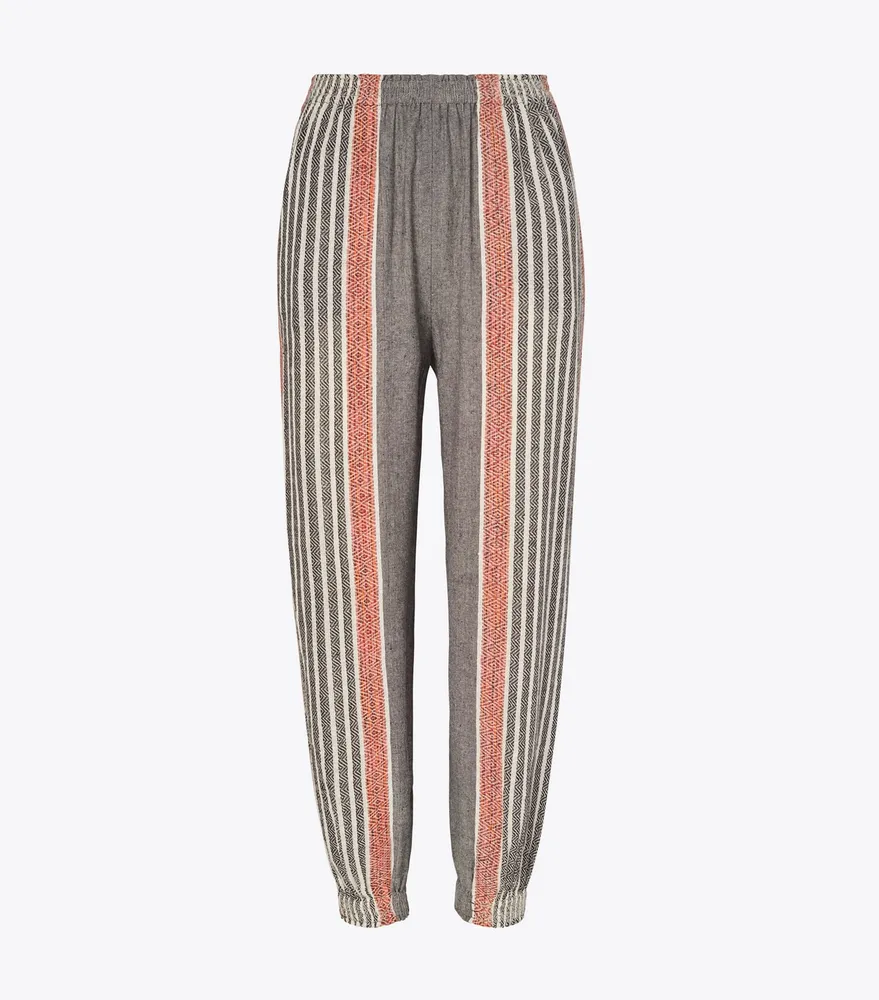 Tory burch striped on sale pants