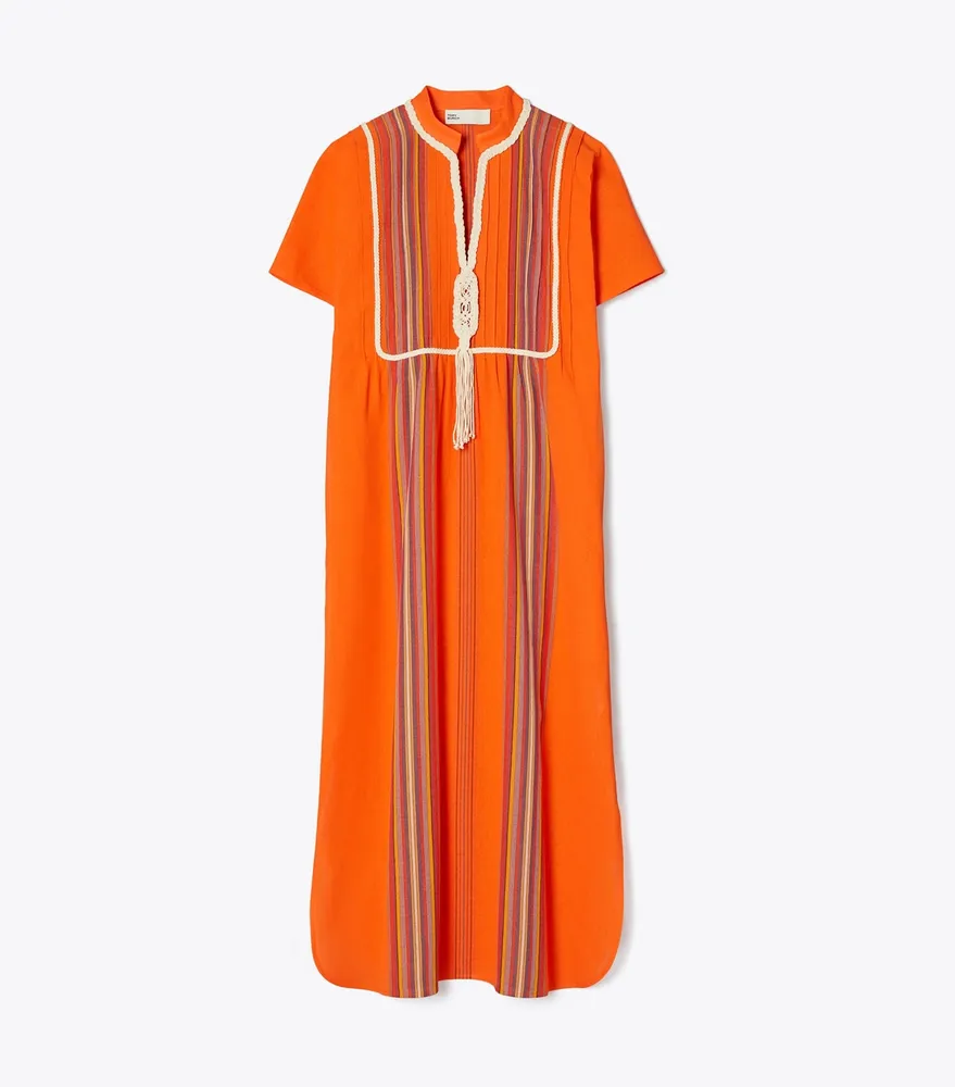 Tory Burch Striped Midi Caftan | The Summit
