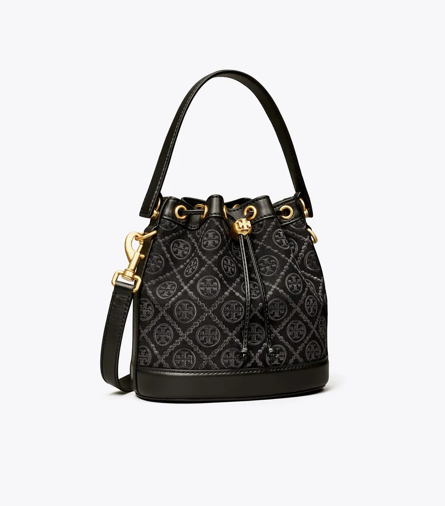 Tory Burch T Monogram Bucket Bag | The Summit Tory Burch T Monogram Bucket Bag | The Summit