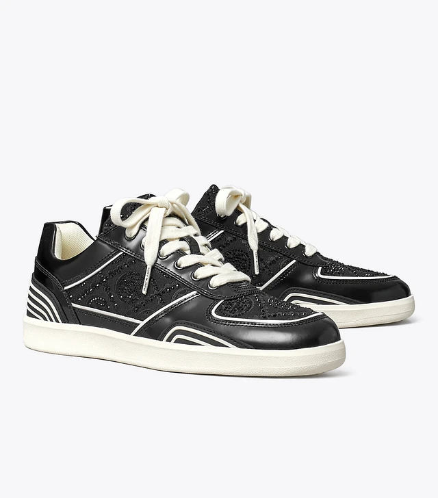 スニーカー Tory Burch CLOVER COURT PLATFORM SNEAKER Clover Court Sneaker: Women's Designer Sneakers | Tory Burch