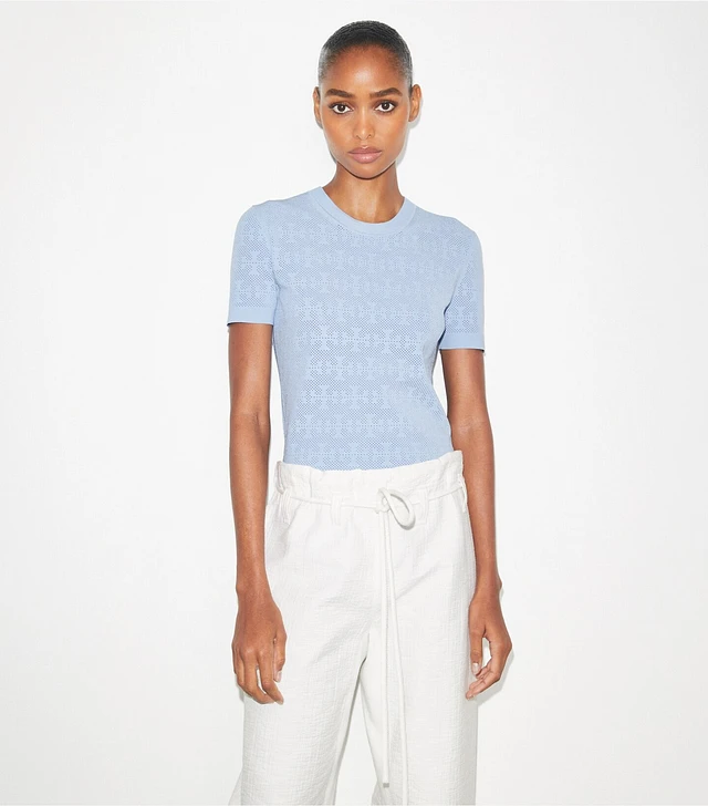 Tory Sport T Monogram Jacquard Anorak | The Summit