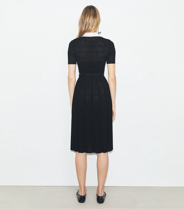 【TORY SPORT】T MONOGRAM TECH KNIT DRESS Tory Sport T Monogram Tech Knit Dress | The Summit