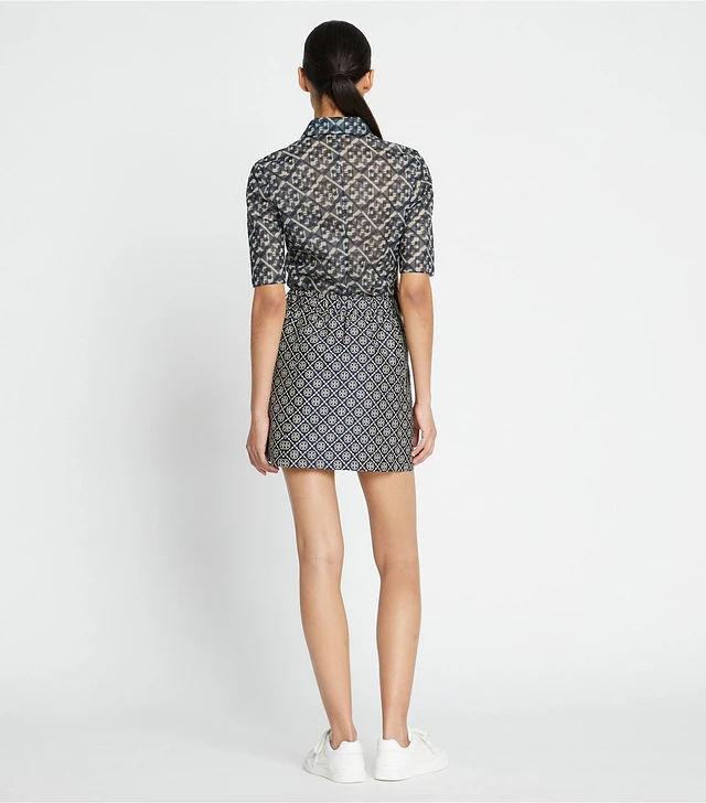 【TORY SPORT】T MONOGRAM TECH KNIT DRESS Tory Sport T Monogram Tech Knit Dress | The Summit