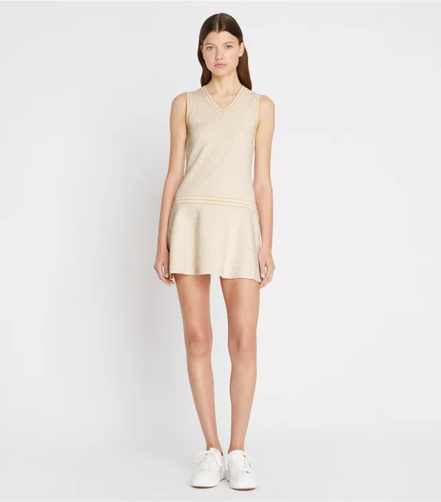 【TORY SPORT】T MONOGRAM TECH KNIT DRESS Tory Sport T Monogram Tech Knit Dress | The Summit