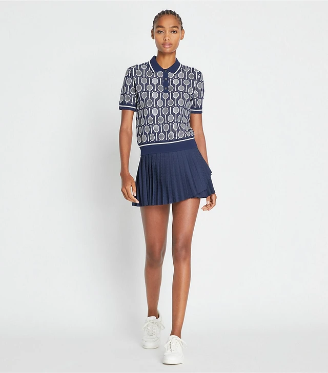 【TORY SPORT】TECH KNIT POLO DRESS Tech Knit Polo Dress: Women's Designer Dresses | Tory Sport