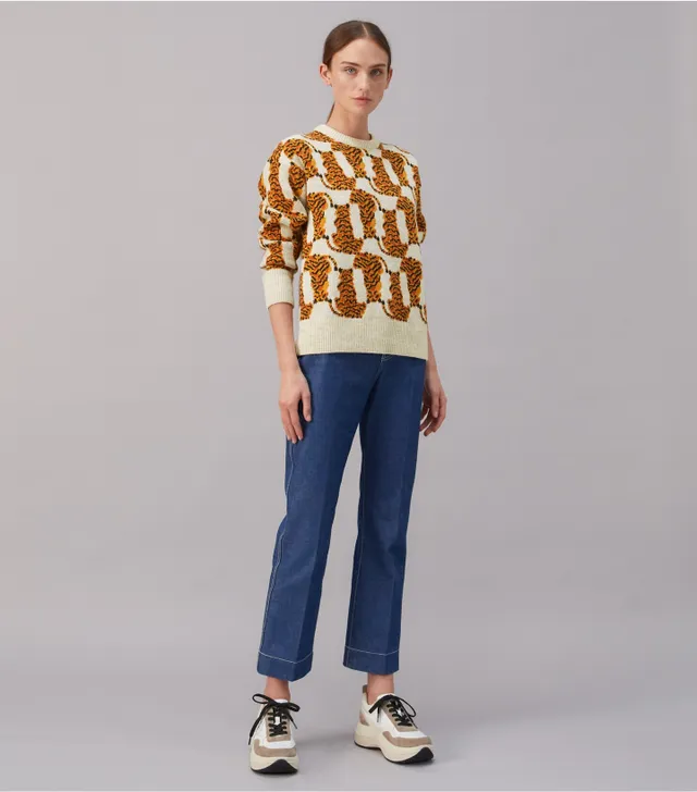 Tory burch honeycomb sweater top