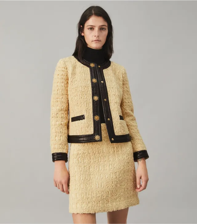 Tory burch tweed jacket outlet