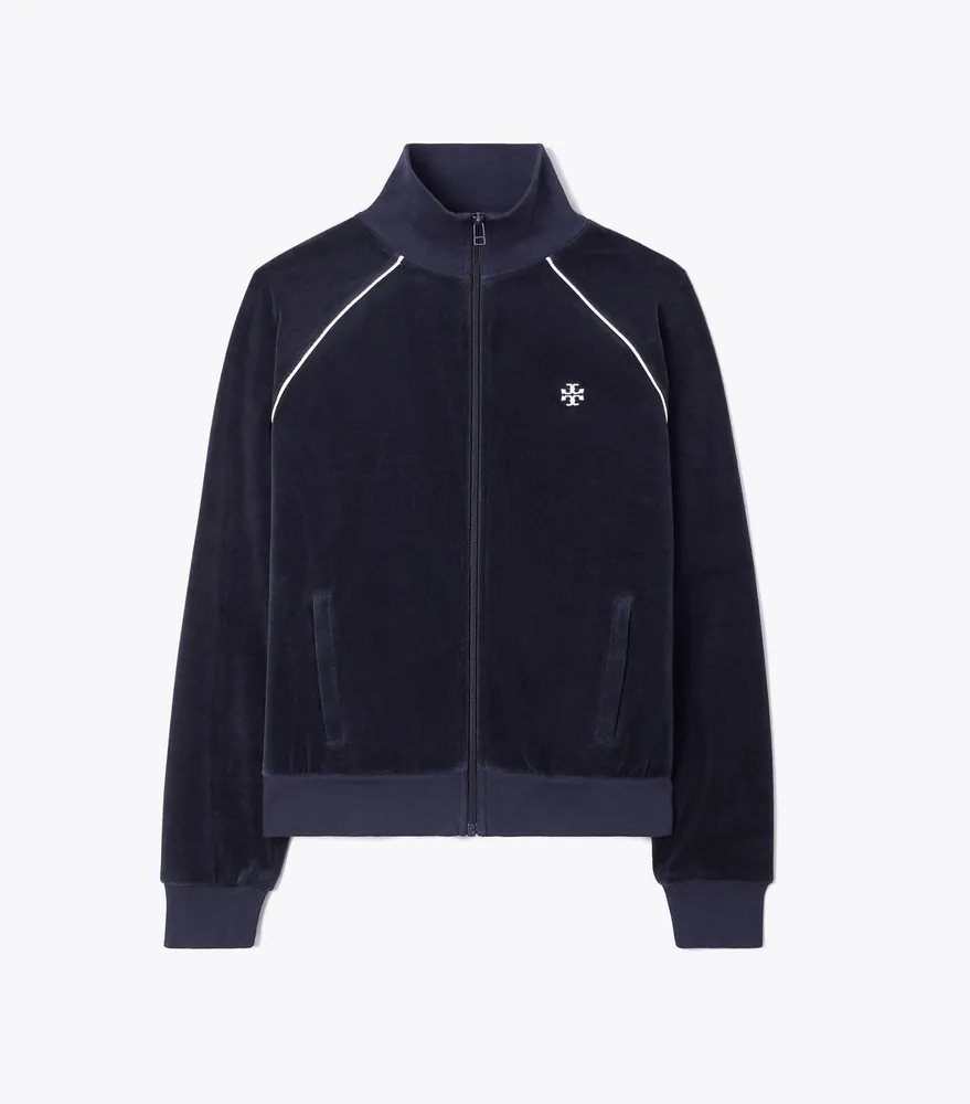 Tory Sport Velour Track Jacket | The Summit