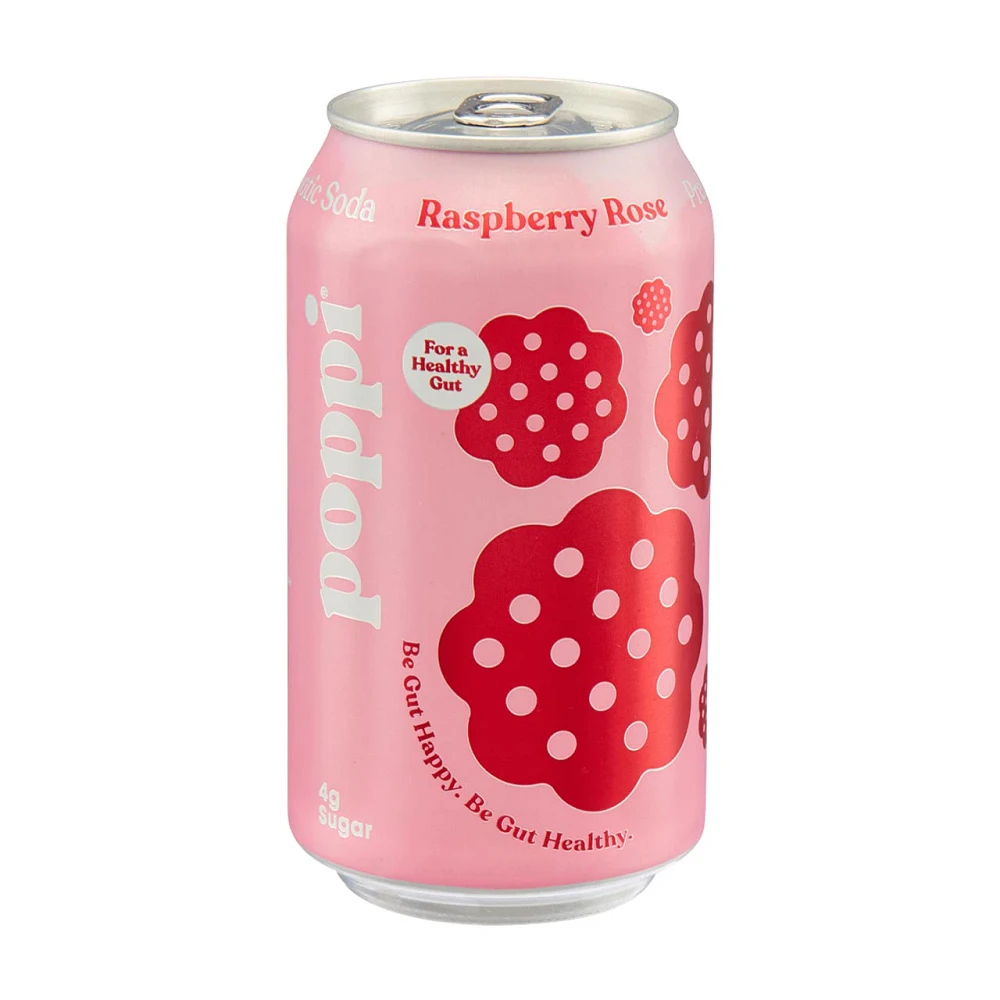 Poppi Raspberry Rose Prebiotic Soda, 12 fl oz at Hamilton Place in ...