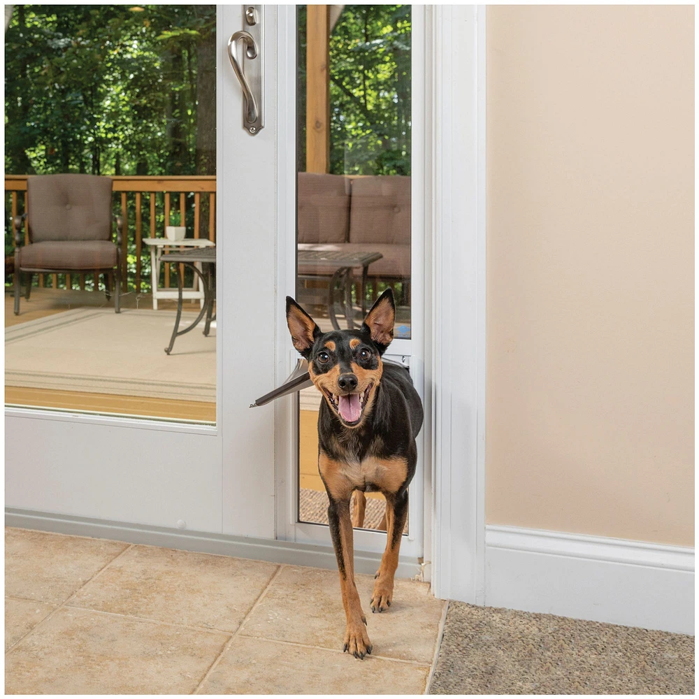 Dog door glass sliding door hotsell