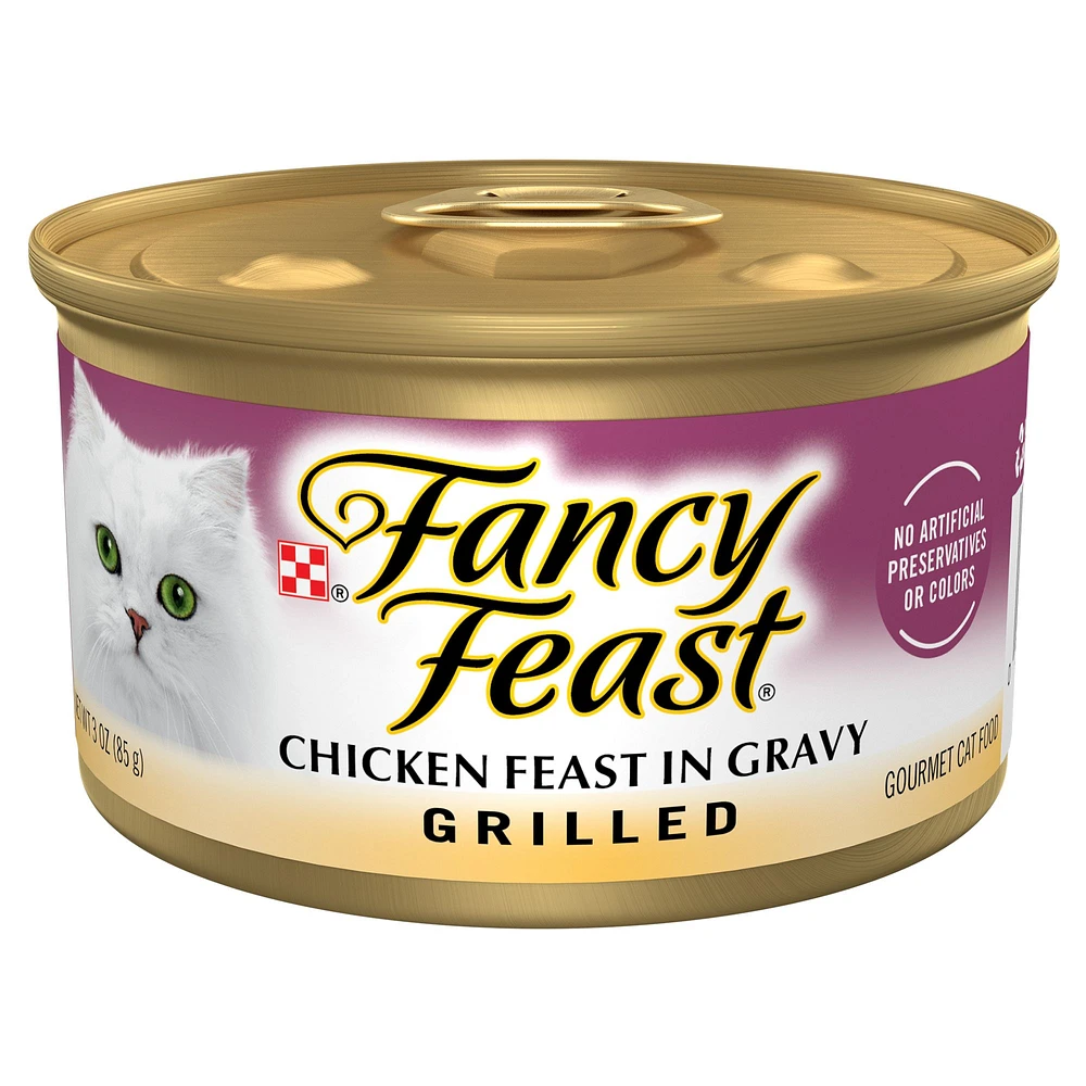 Fancy Feast All Life Stages Cat Wet Food 3.33 oz. With