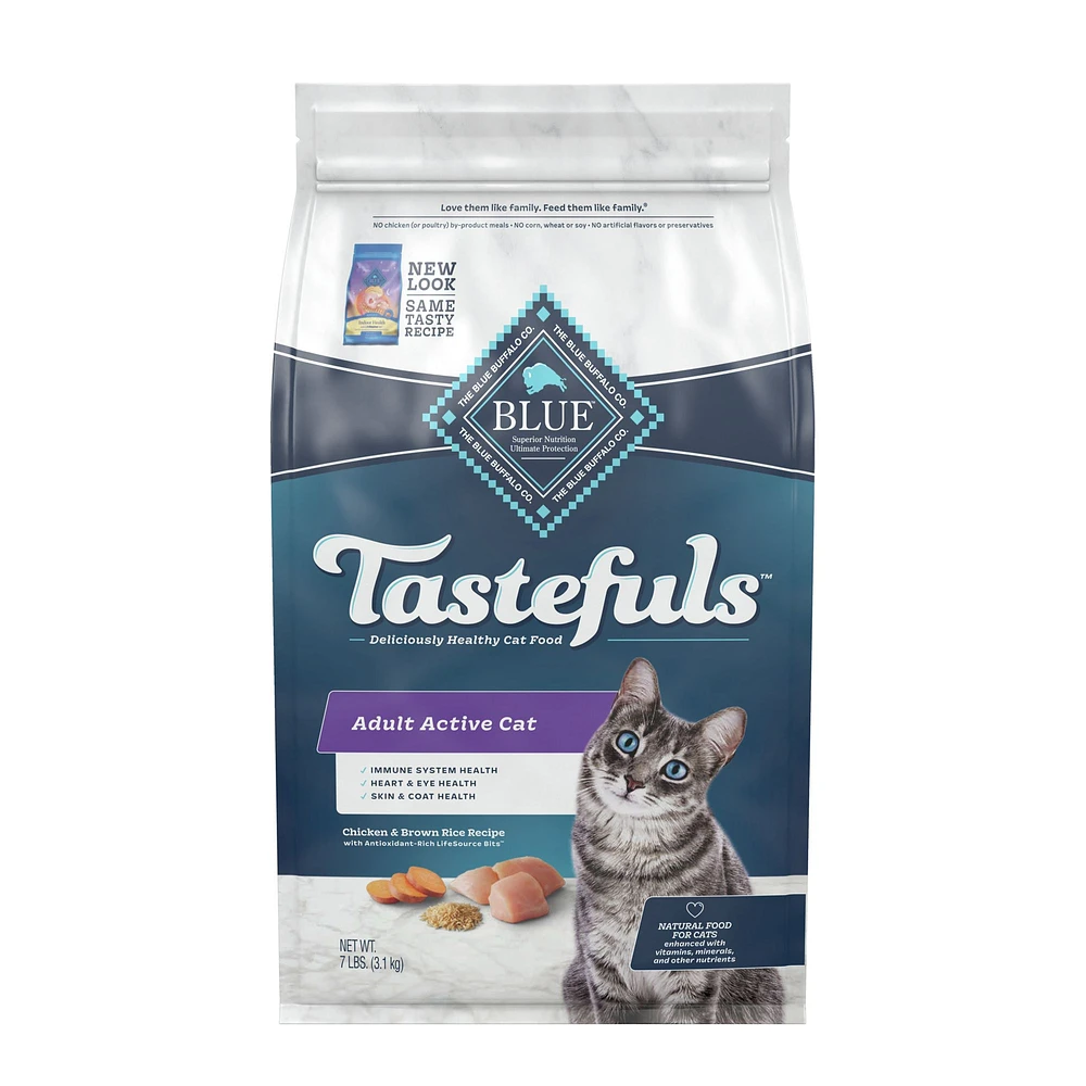 Blue Buffalo Tastefuls Adult Dry Cat Food Natural The Market