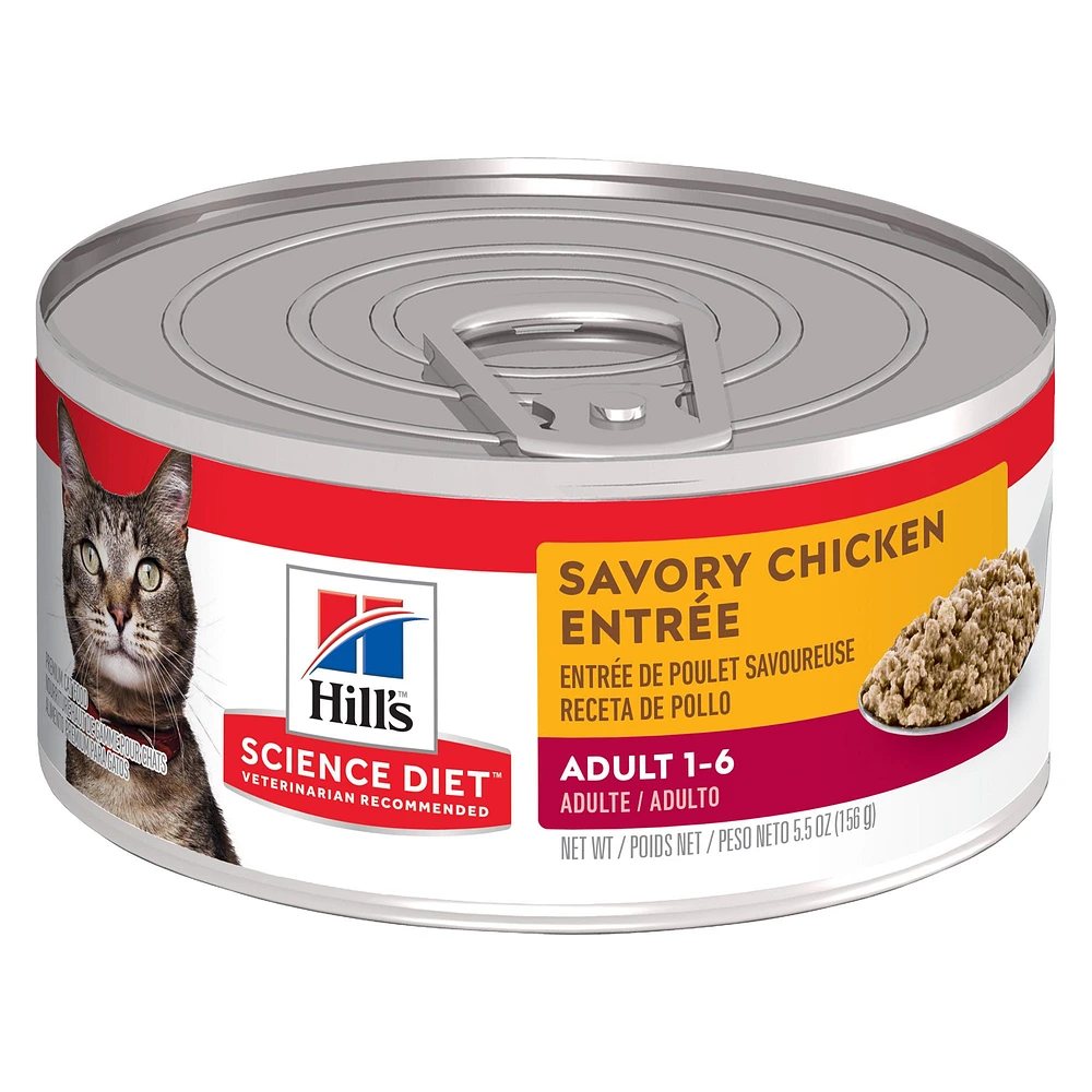 Hill s Science Diet Adult Wet Cat Food Minced The Market Place