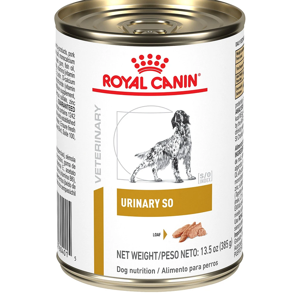 Royal Canin Veterinary Diet Canine Urinary SO Adult Dog Loaf in