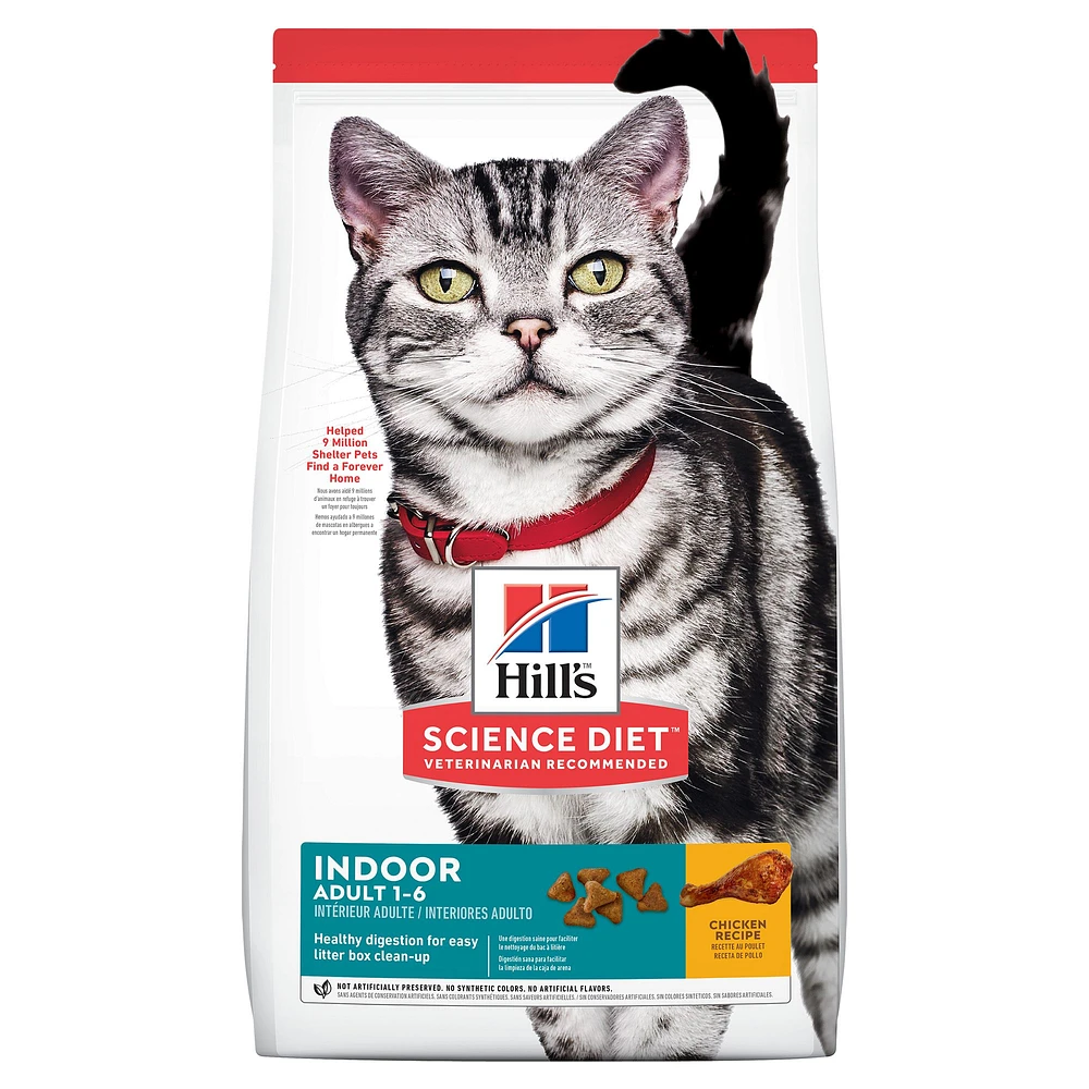 Hill s Science Diet Indoor Adult Dry Cat Food The Market Place