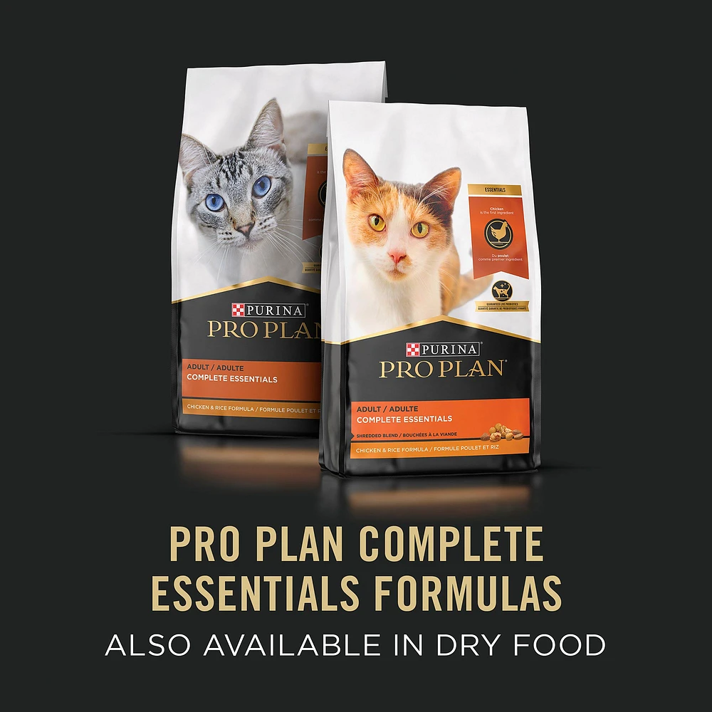 Purina Pro Plan Complete Essentials Adult Wet Cat Food