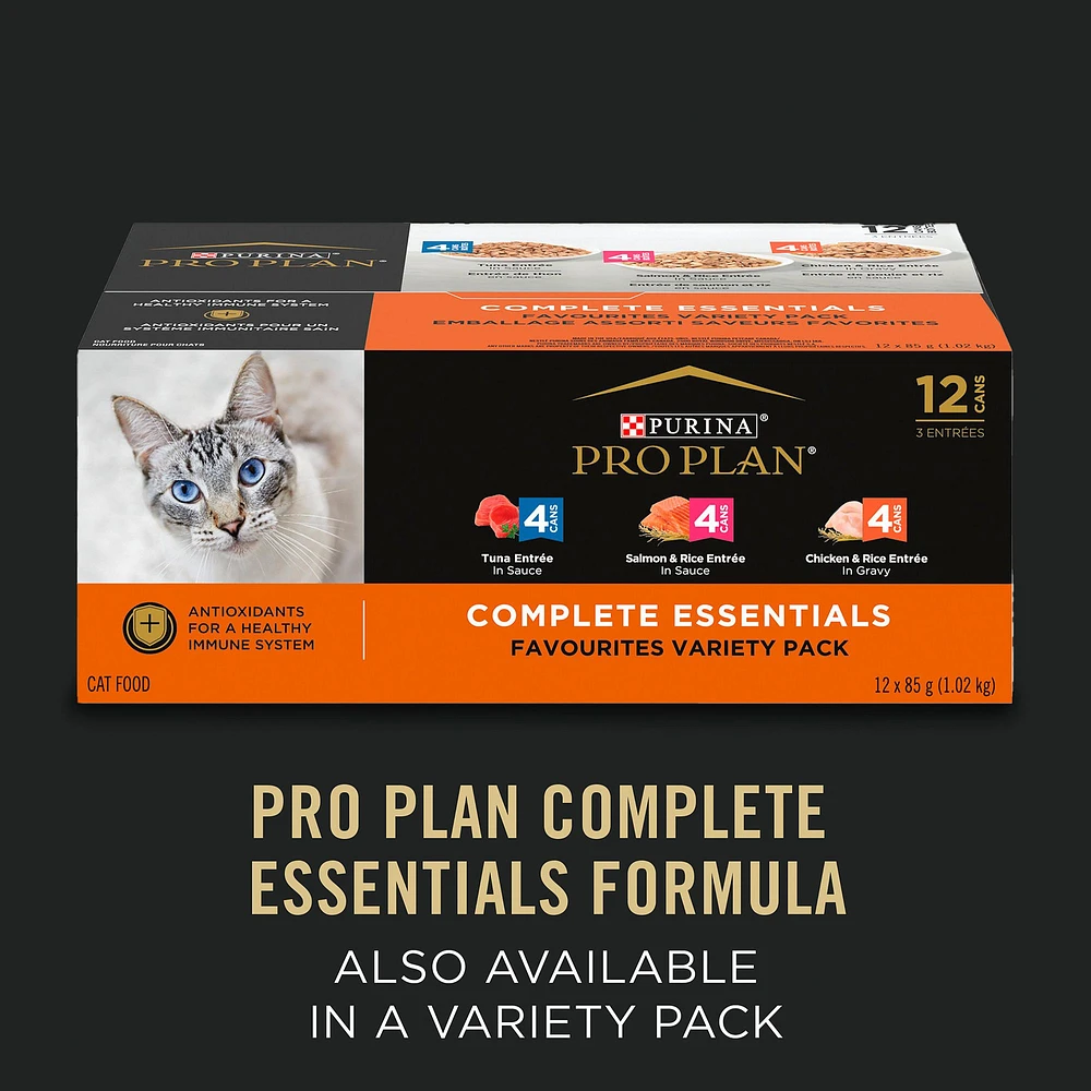 Purina Pro Plan Complete Essentials Adult Wet Cat Food