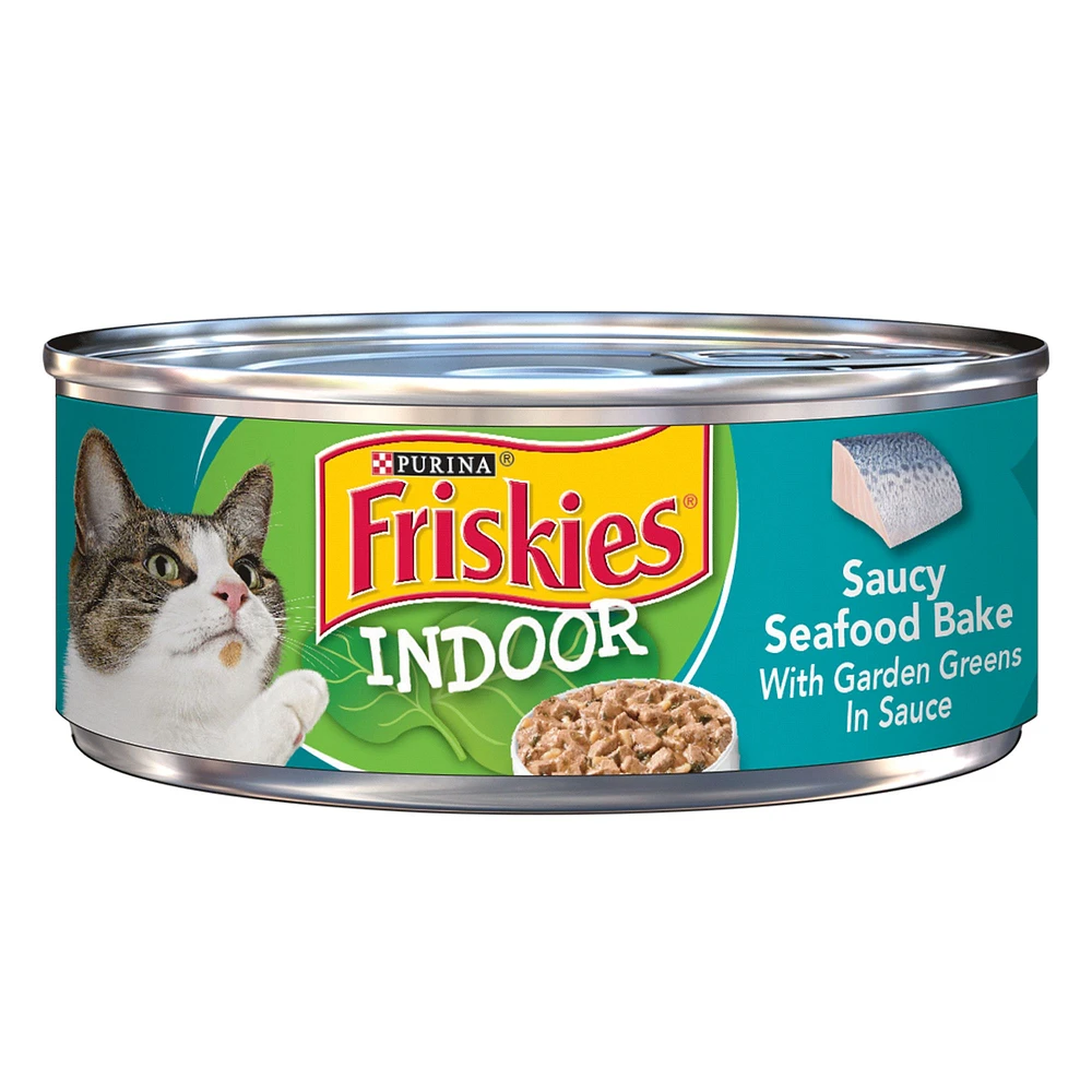 Friskies Purina Friskies Indoor Adult Cat Wet Food 6.04 oz