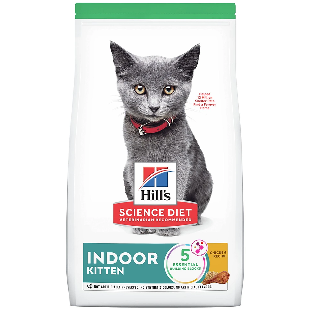 Hill s Science Diet Indoor Kitten Dry Cat Food The Market Place