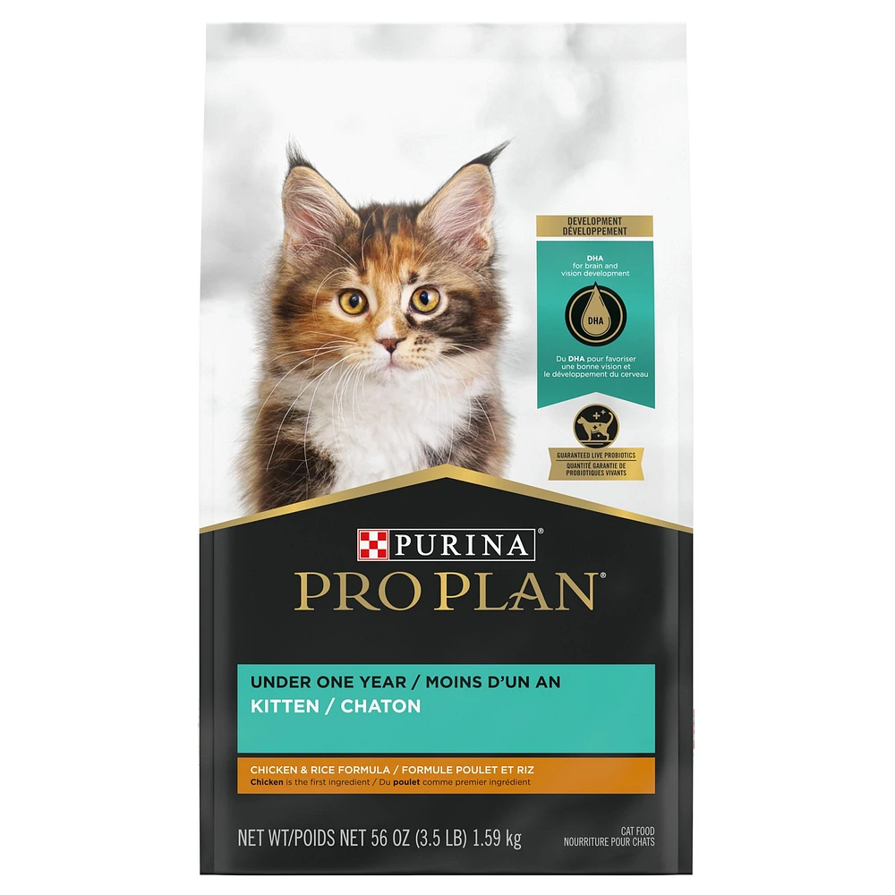 Purina Pro Plan Focus Kitten Dry Cat Food With Vitamins High