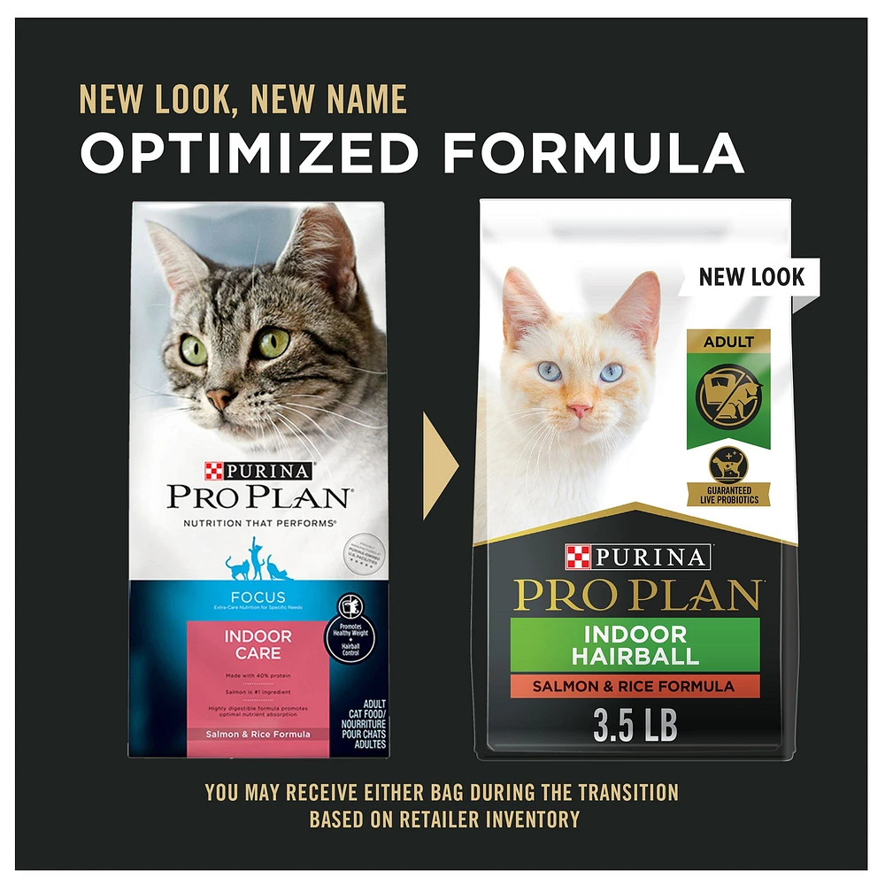 Purina Pro Plan Focus Indoor Adult Dry Cat Food With Vitamins