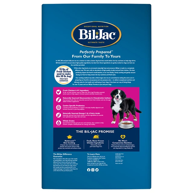 Bil Jac Large Breed Puppy Dry Dog Food Chicken The Market Place