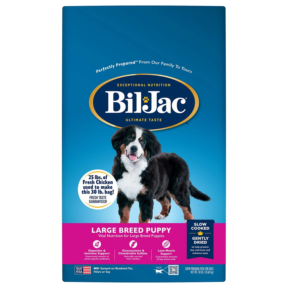 Bil Jac Large Breed Puppy Dry Dog Food Chicken The Market Place