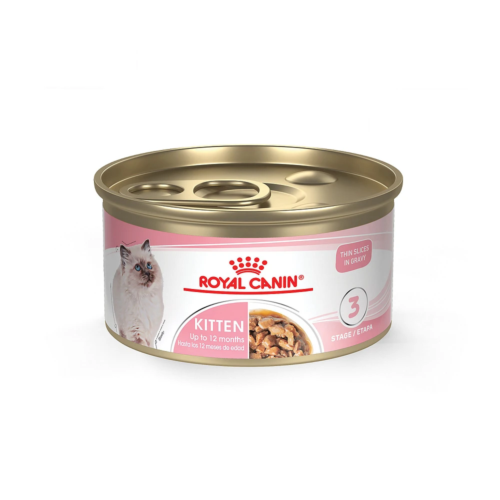 Royal Canin Feline Health Nutrition Kitten Thin Slices in Gravy