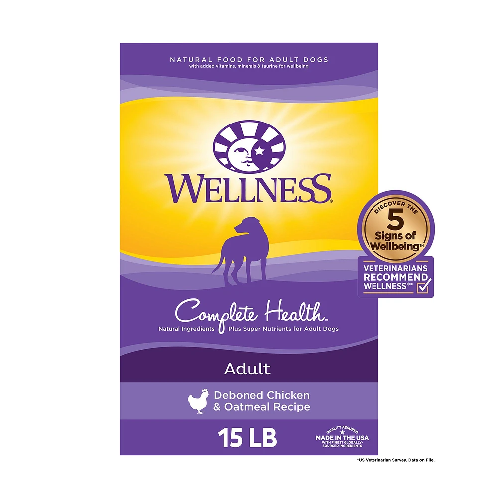 Wellness Complete Health Adult Dog Food The Market Place