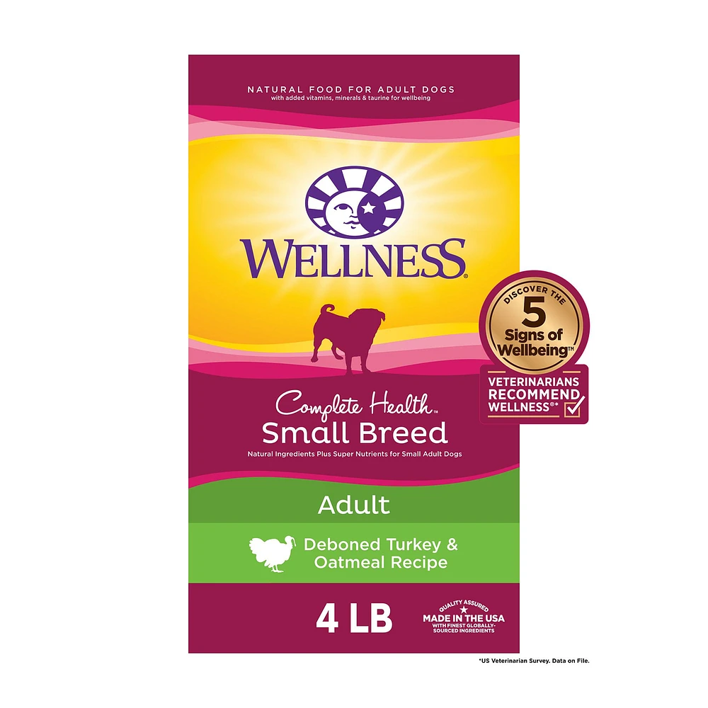 Wellness Complete Health Small Breed Adult Dry Dog Food The