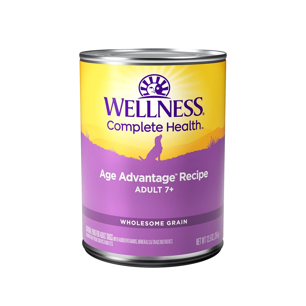 Wellness Complete Health Senior Wet Dog Food Natural The